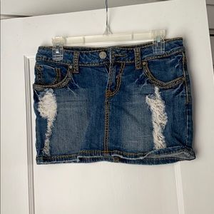 JC JQ Jean skirt